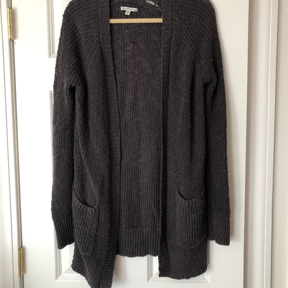 American Eagle Dark Brown Cardigan - Picture 1 of 4